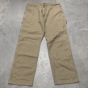 Wrangler Carpenter‎ Pants Men's 36x30 Tan Cotton Painter Vintage